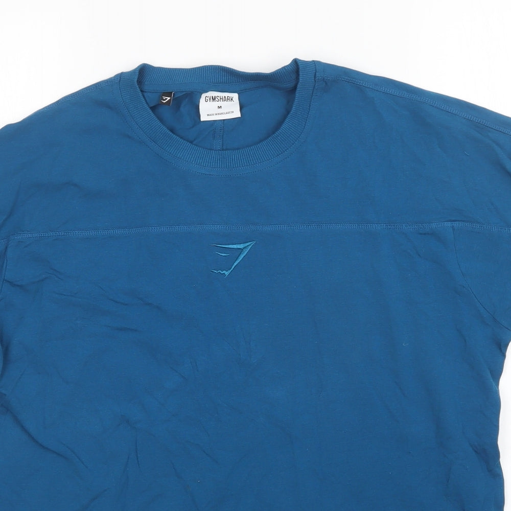 Gymshark Mens Blue    T-Shirt Size M