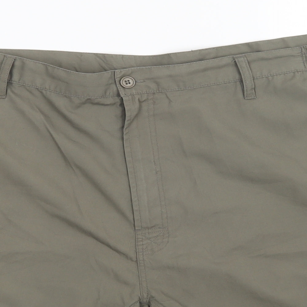 fortress Mens Green   Cargo Shorts Size 42 in