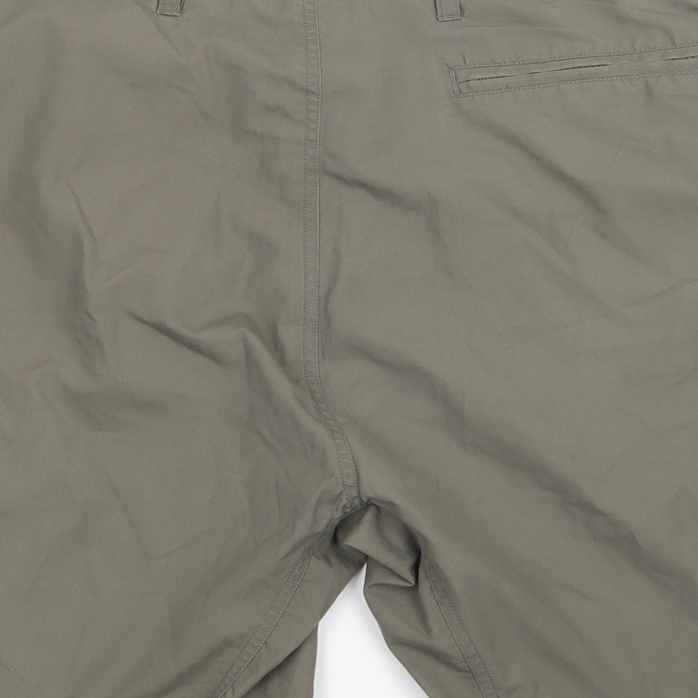 fortress Mens Green   Cargo Shorts Size 42 in