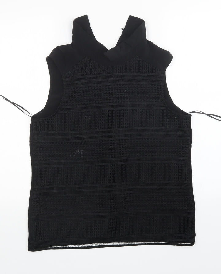 TU Womens Black   Basic Blouse Size 14