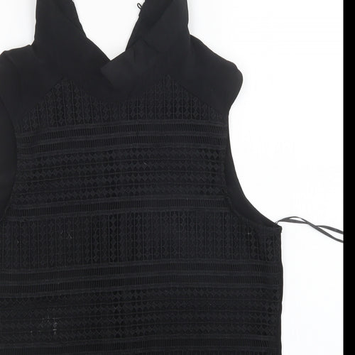 TU Womens Black   Basic Blouse Size 14