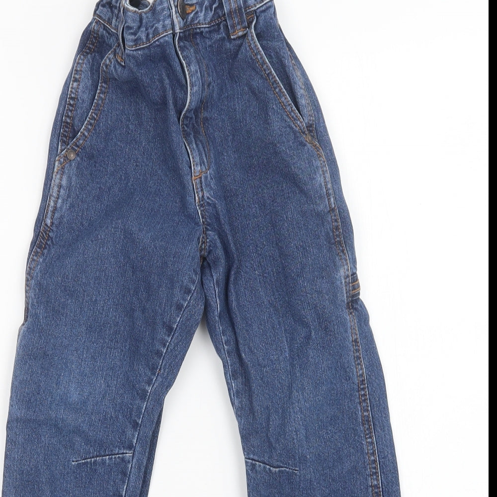 M&Co Boys Blue   Straight Jeans Size 6-7 Years