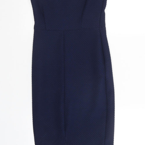 Boohoo Womens Blue   Sheath  Size 6