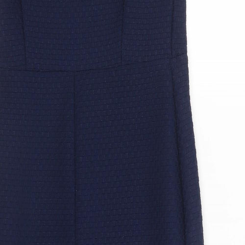 Boohoo Womens Blue   Sheath  Size 6