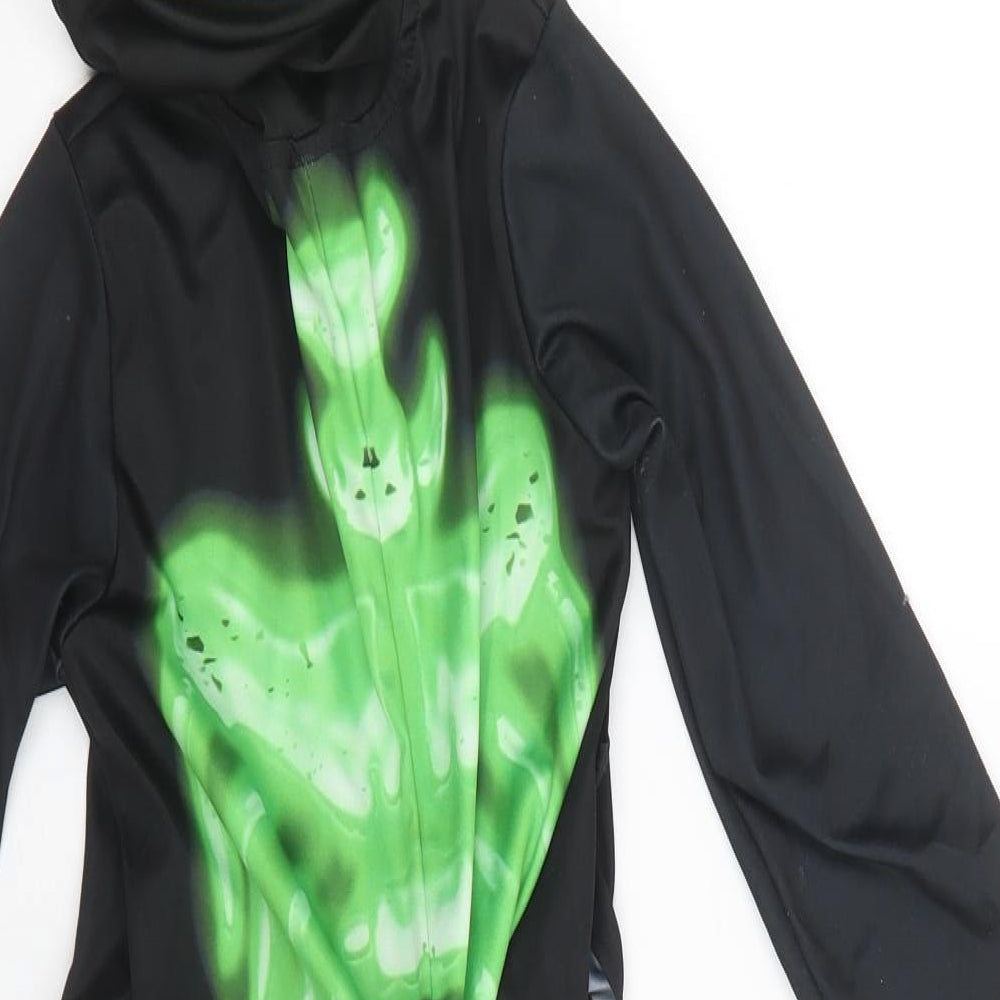 Hallow Scream Boys Black    Bodysuit Size 4-5 Years  - Halloween