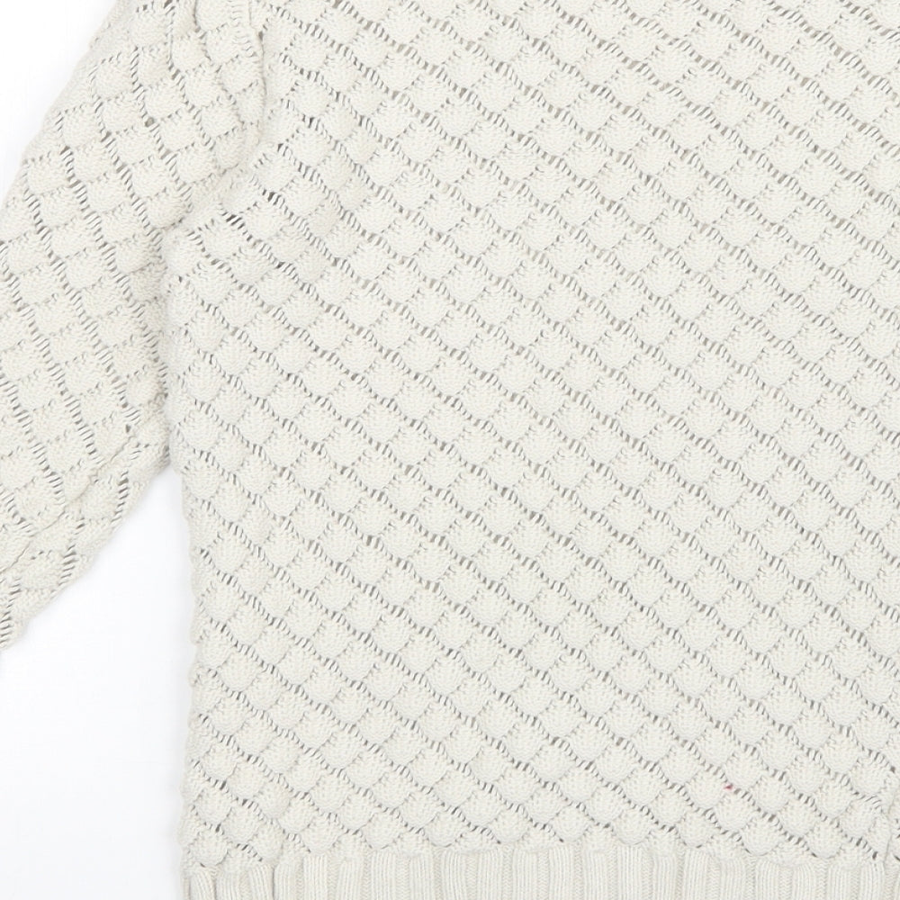 Monsoon Womens Beige   Pullover Jumper Size 10