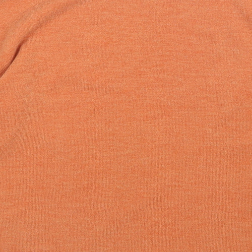 Zara Womens Orange   Pullover Jumper Size S