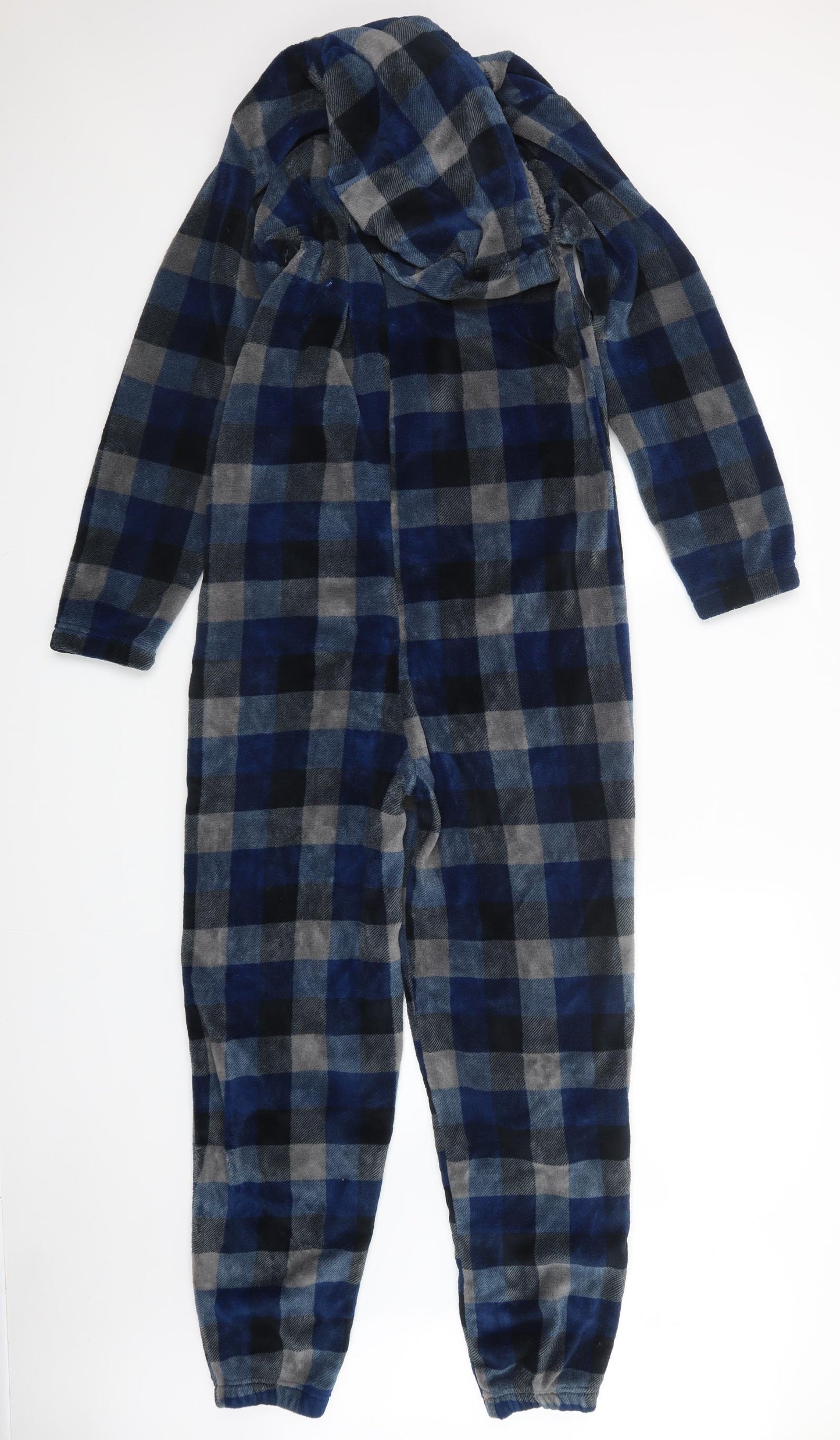 Peacocks Mens Multicoloured Check   One Piece Size S