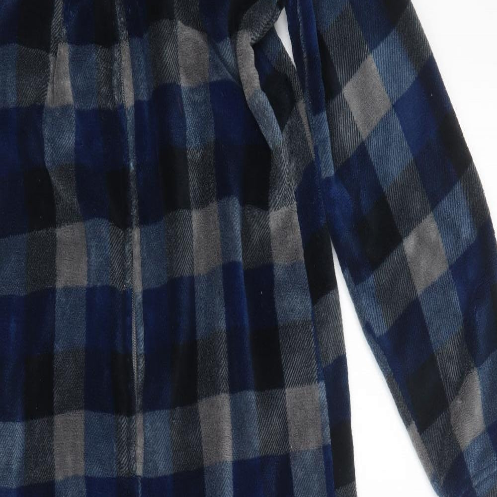 Peacocks Mens Multicoloured Check   One Piece Size S