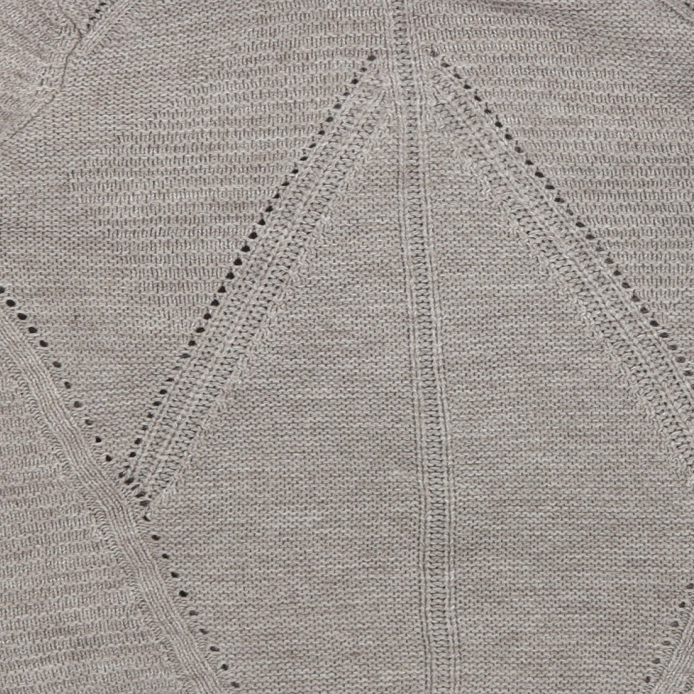 M&s Womens Brown   Cardigan Jumper Size 16