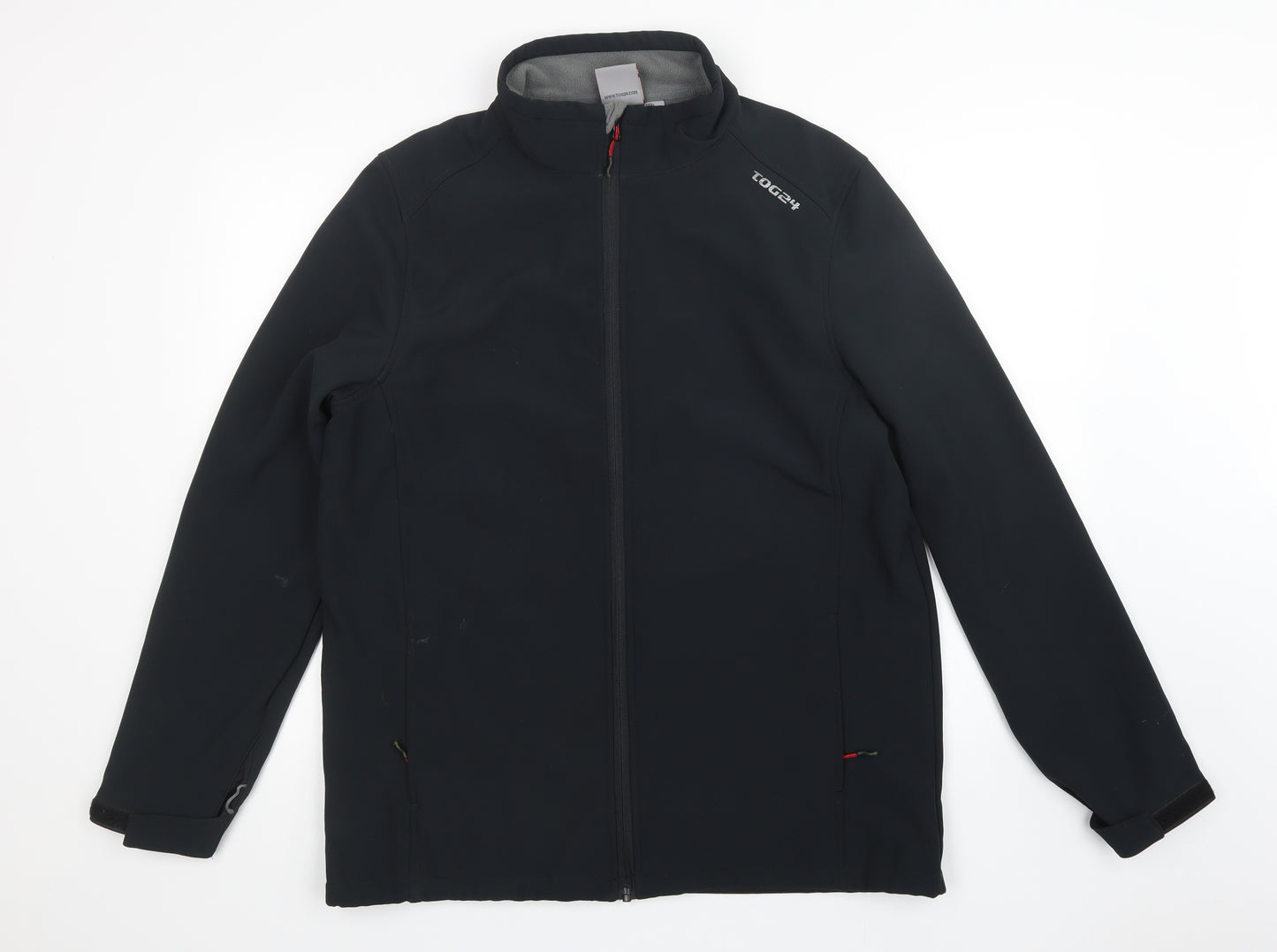 Tog24 Womens Black   Full Zip Sweatshirt Size L