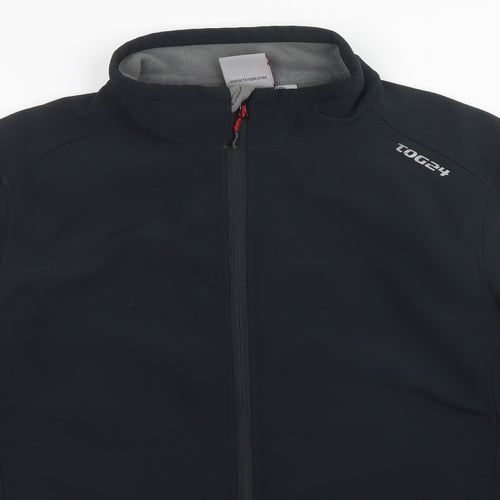 Tog24 Womens Black   Full Zip Sweatshirt Size L