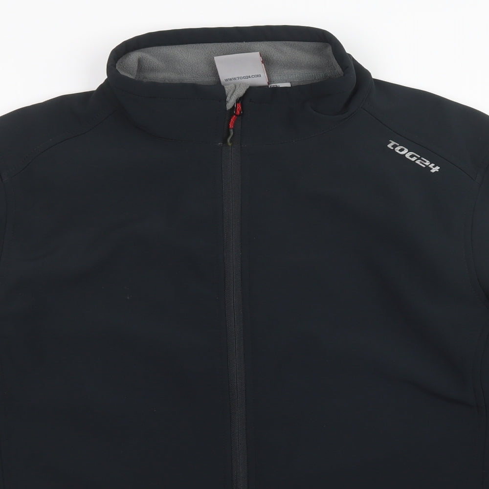 Tog24 Womens Black   Full Zip Sweatshirt Size L