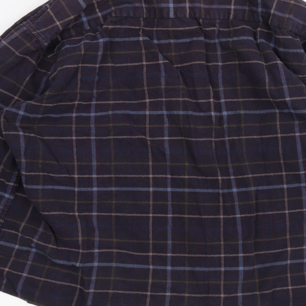Easy Mens Purple    Dress Shirt Size 2XL