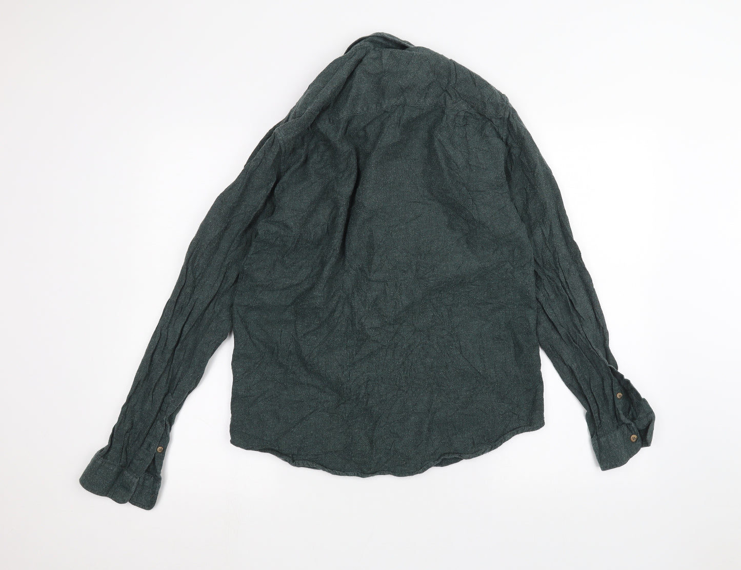 Shore Leave Mens Green    Dress Shirt Size M