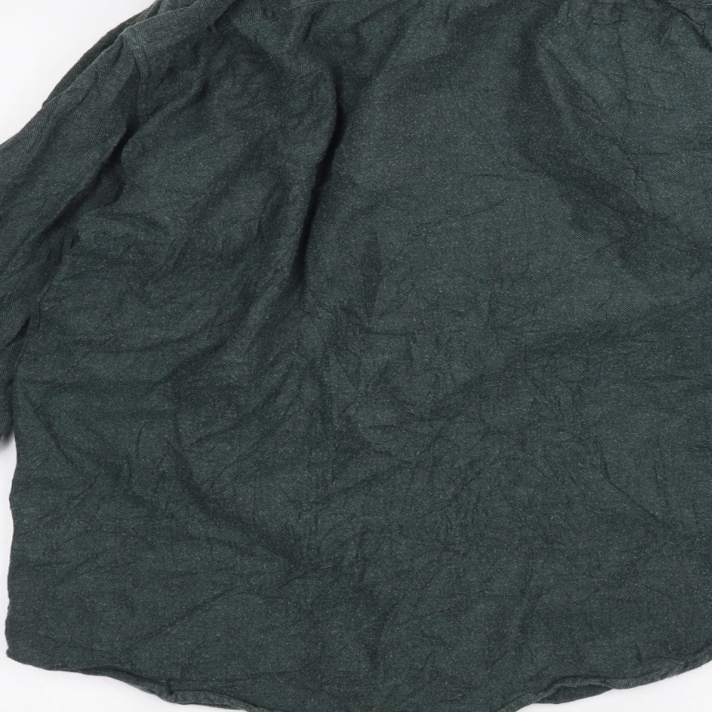 Shore Leave Mens Green    Dress Shirt Size M