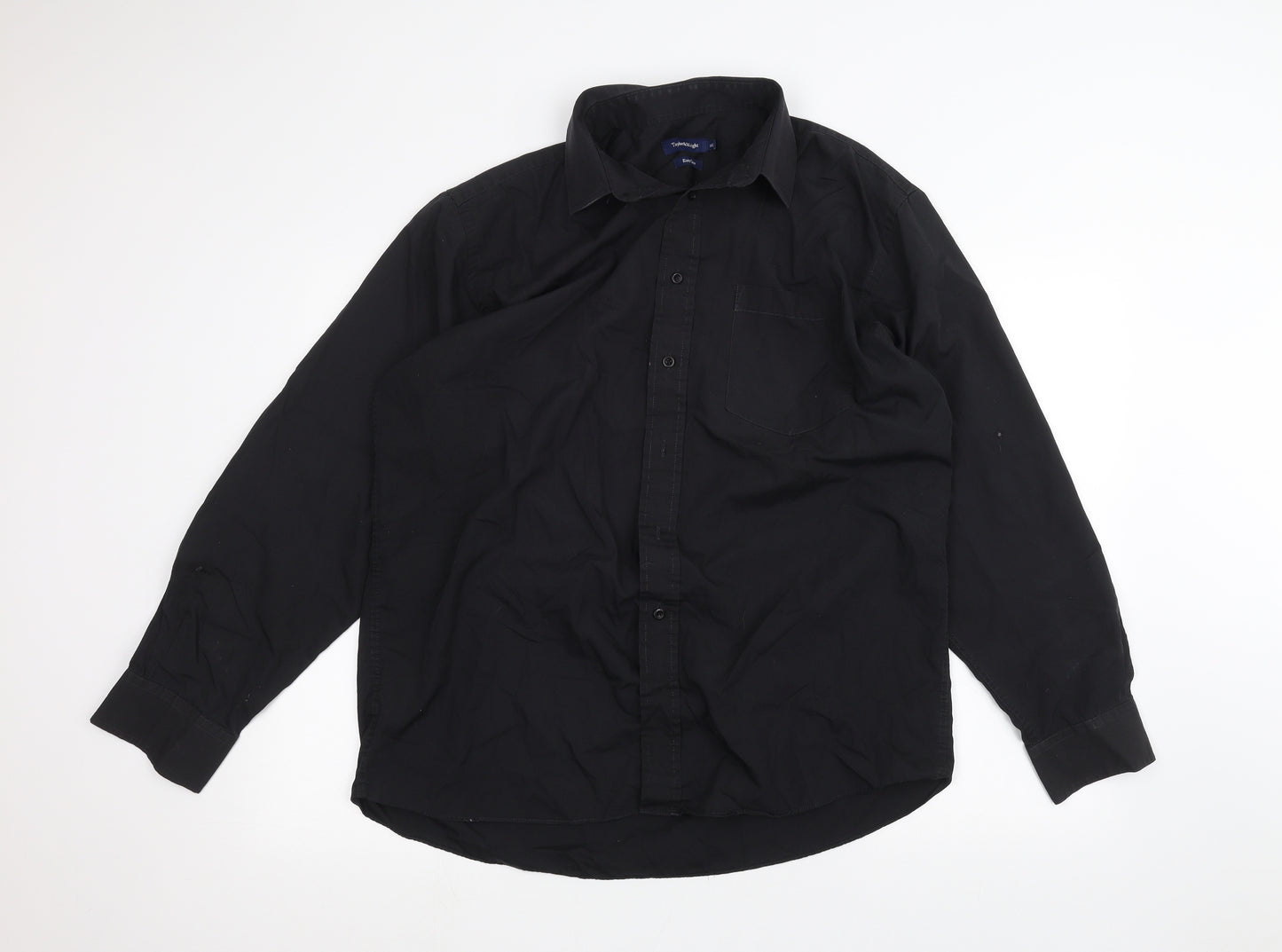 Taylor & Wright Mens Black    Dress Shirt Size 16.5