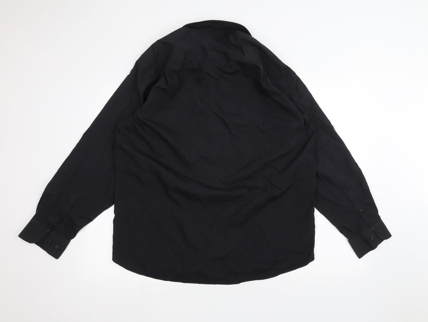 Taylor & Wright Mens Black    Dress Shirt Size 16.5