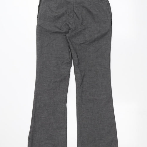 H&M Womens Black   Trousers  Size 8 L28 in