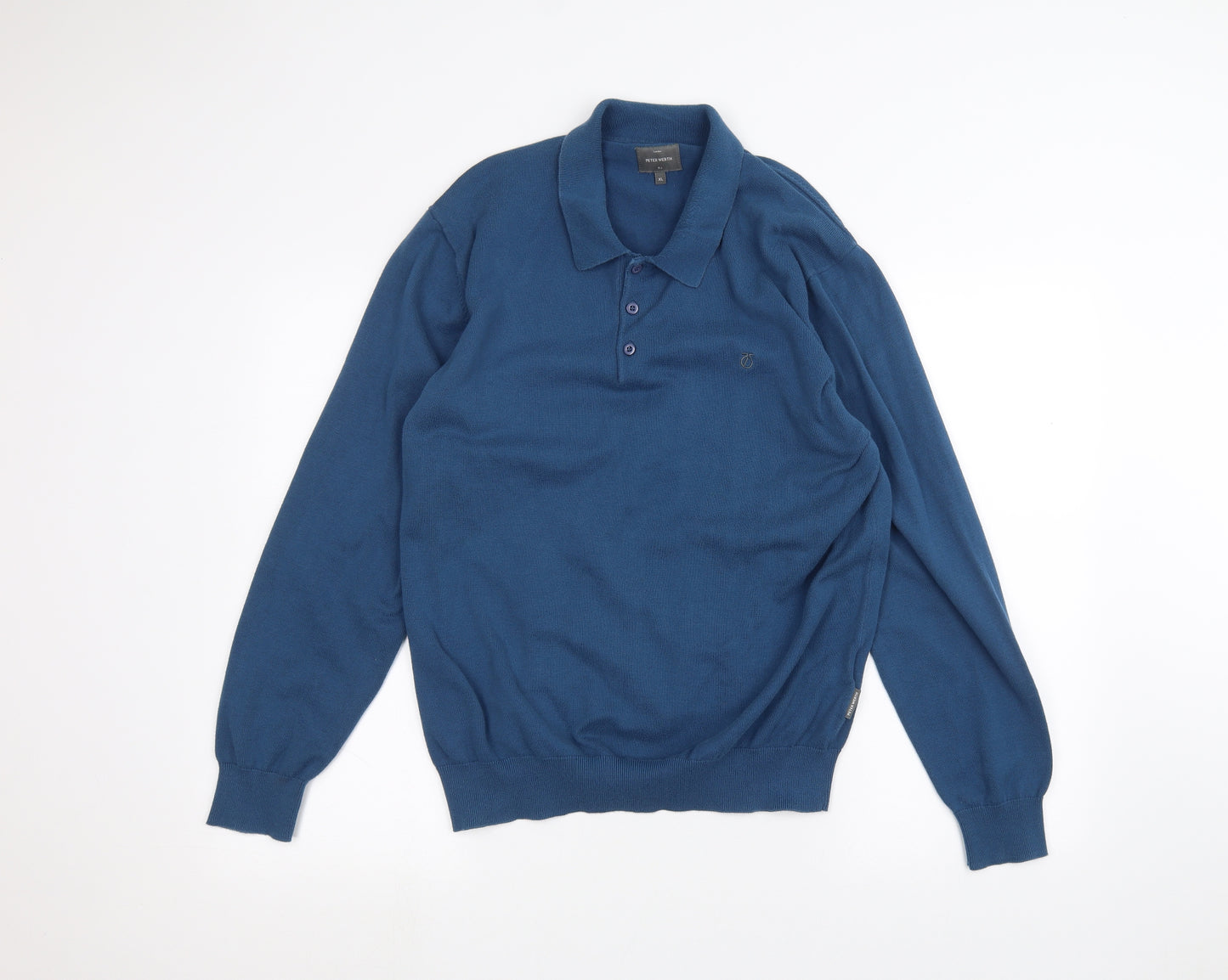 Peter Worth Mens Blue   Pullover Jumper Size XL