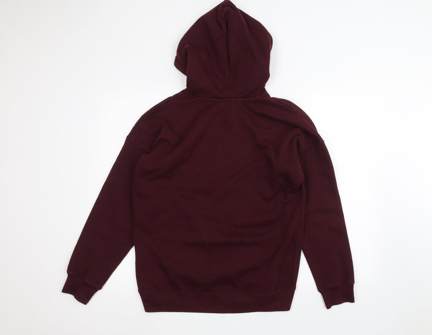 New Look Womens Red   Pullover Hoodie Size M