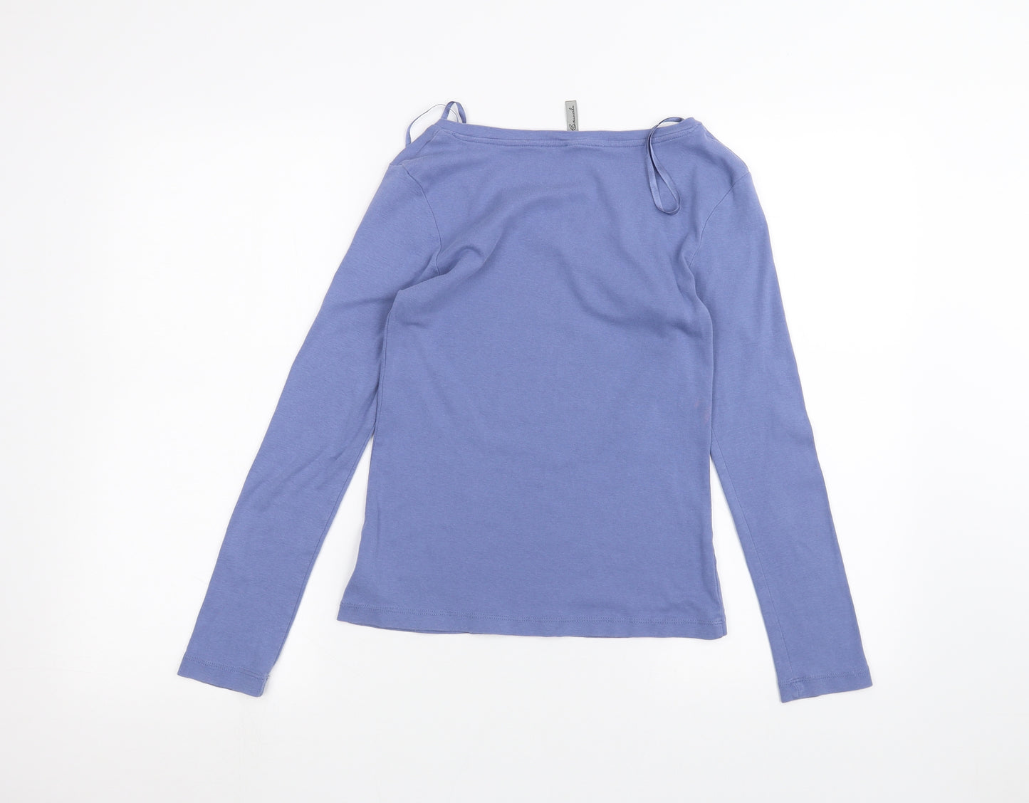 E-vie Womens Blue   Basic T-Shirt Size 12