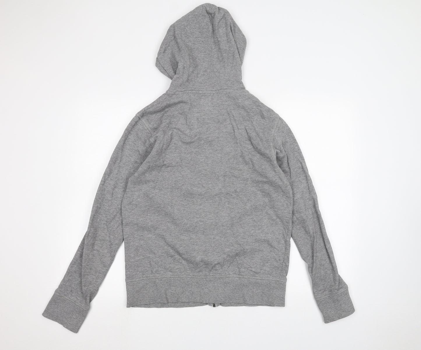 JACK & JONES Mens Grey   Full Zip Hoodie Size M