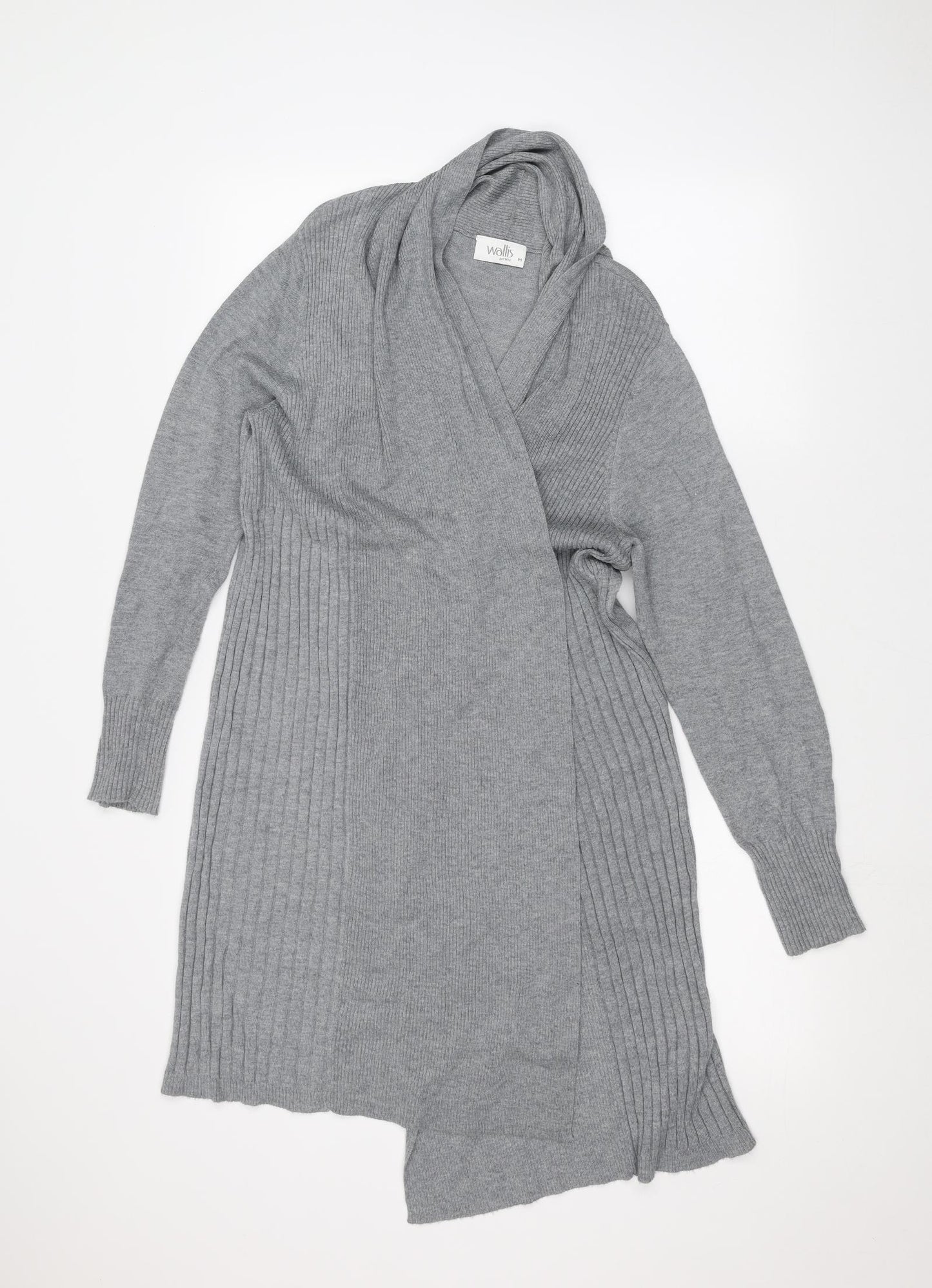 Wallis Womens Grey   Cardigan Jumper Size M