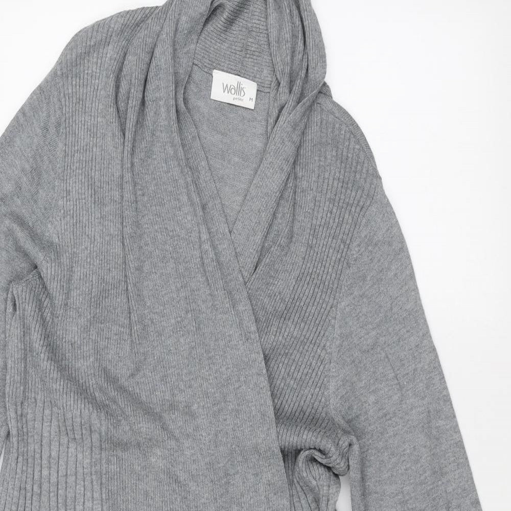 Wallis Womens Grey   Cardigan Jumper Size M