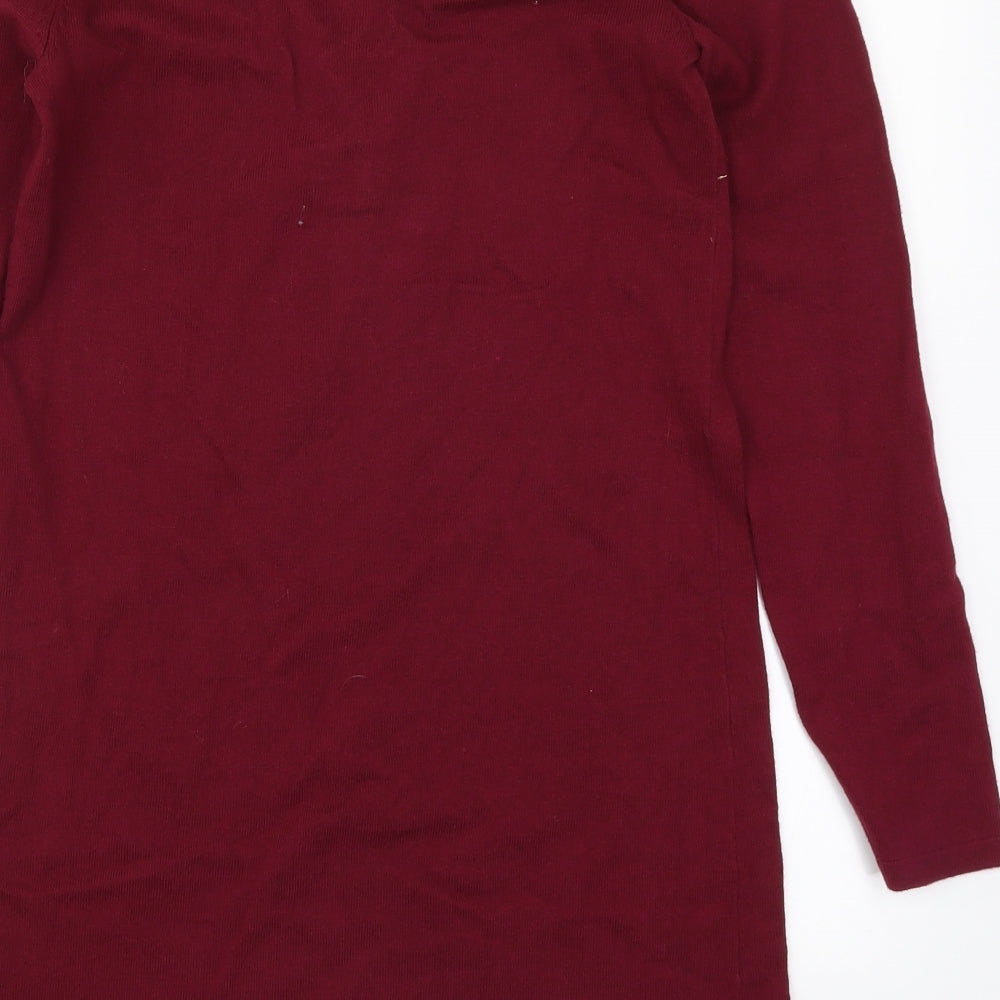 FOREVER 21 Womens Red   T-Shirt Dress  Size S