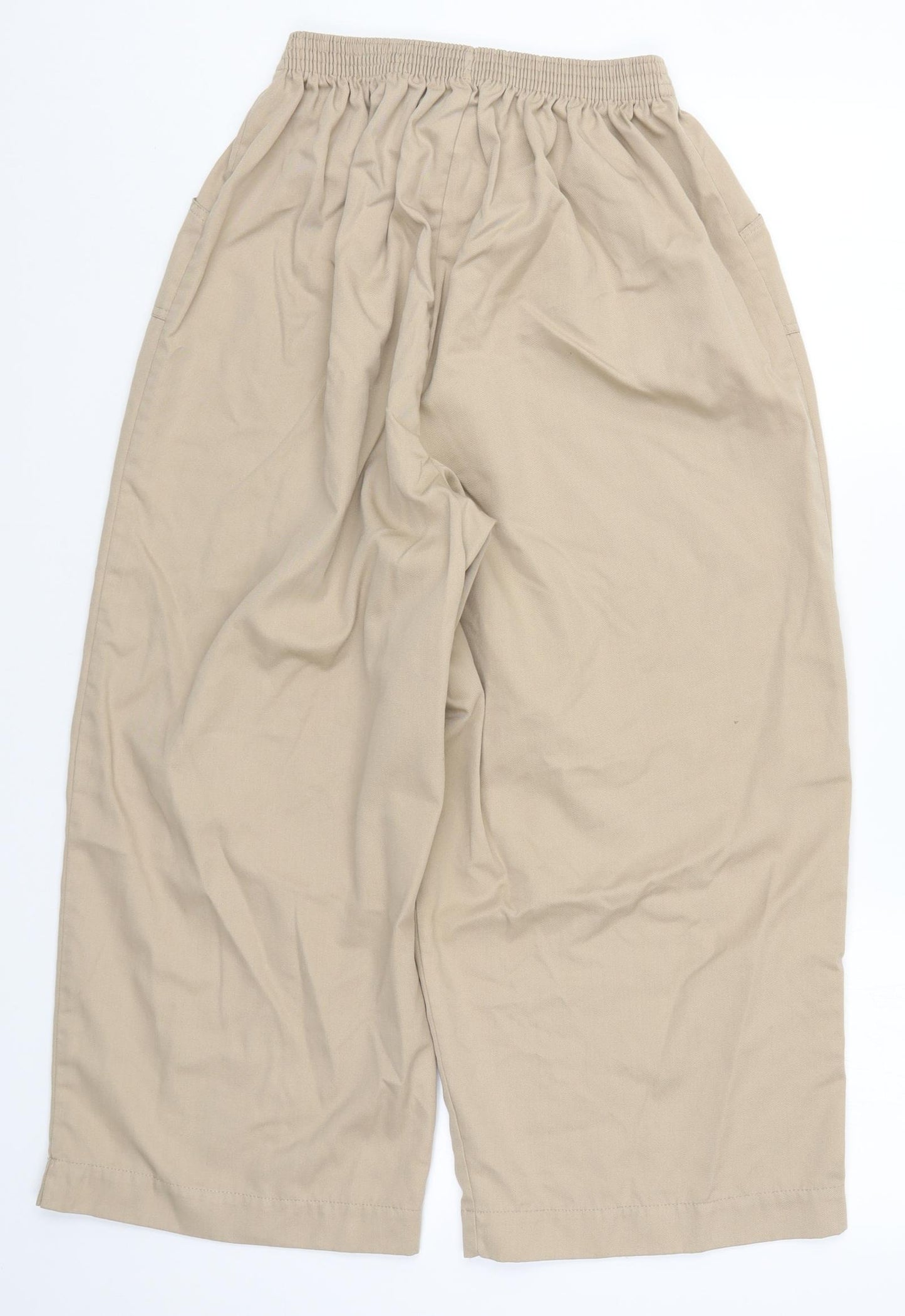 Bonmarché Womens Beige   Cropped Trousers Size 22 L22 in