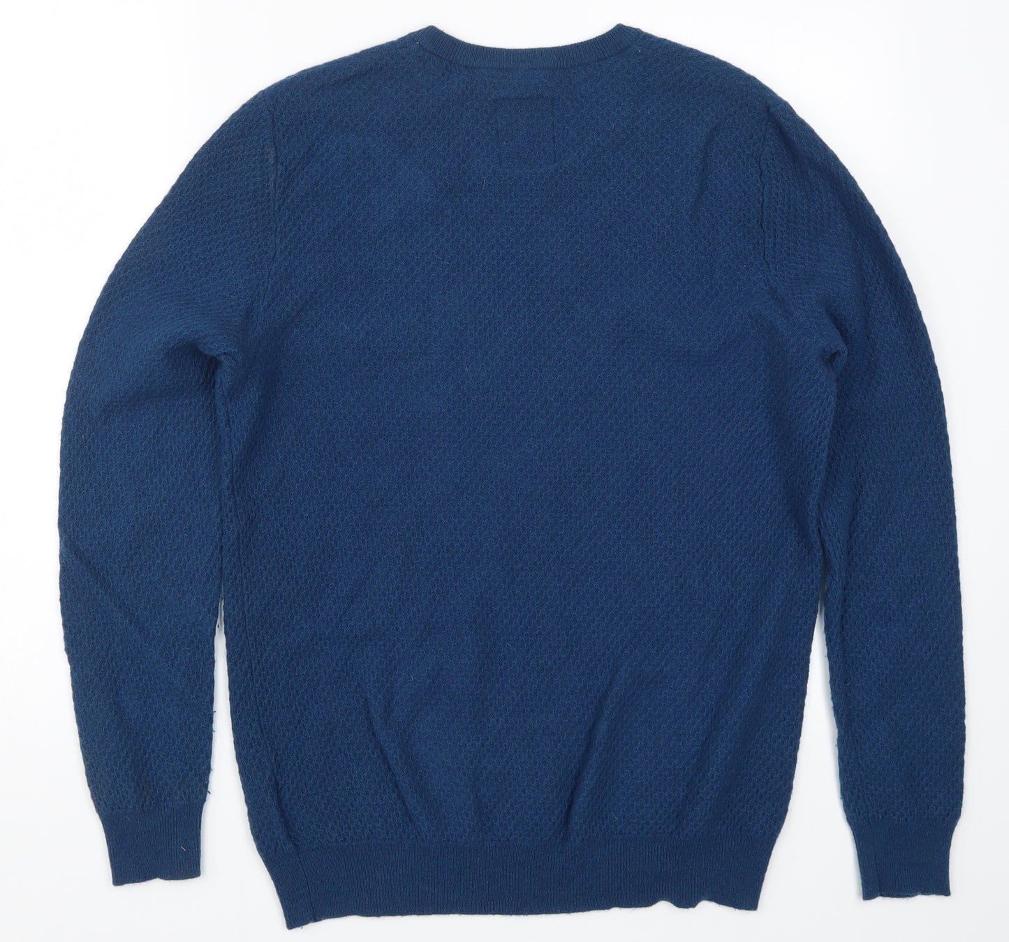Hammond & Co Mens Blue  Knit Pullover Jumper Size M