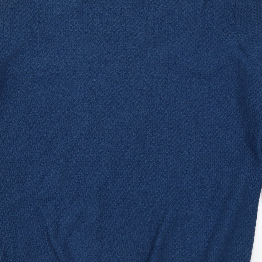 Hammond & Co Mens Blue  Knit Pullover Jumper Size M
