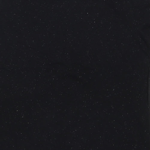 Primark Womens Black   Basic T-Shirt Size 10  - Harry Potter Marauders Map