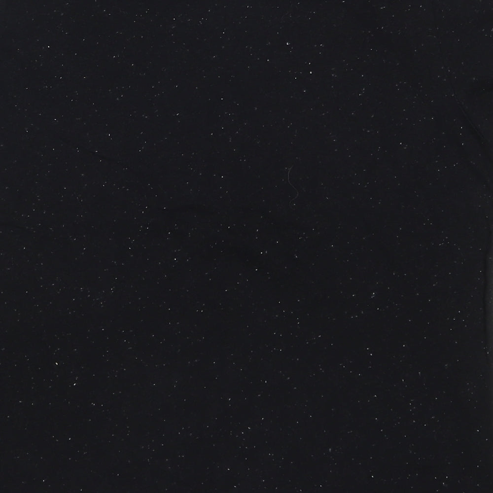 Primark Womens Black   Basic T-Shirt Size 10  - Harry Potter Marauders Map