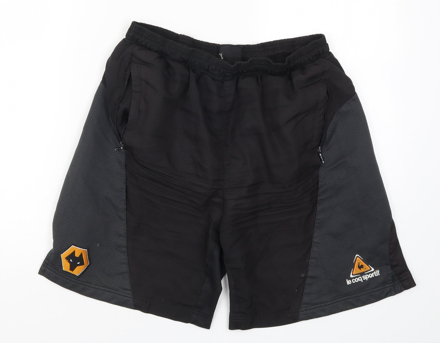 le coq sportif Mens Black   Athletic Shorts Size M