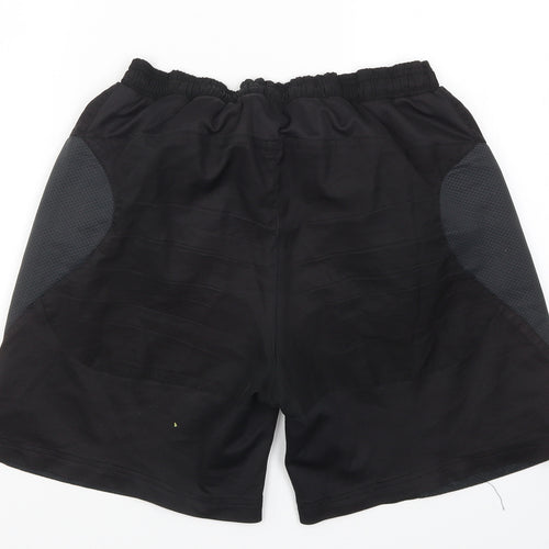 le coq sportif Mens Black   Athletic Shorts Size M