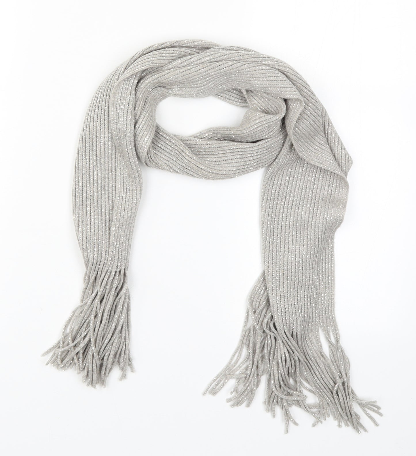 Preworn Womens Grey    Scarf