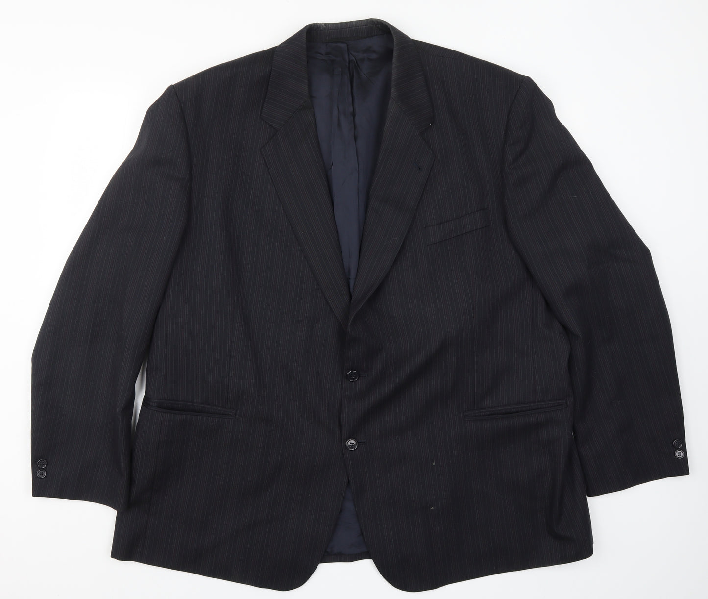 Skopes Mens Blue Striped  Jacket Suit Jacket Size 50