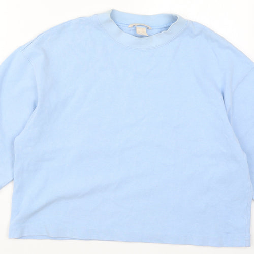 H&M Womens Blue   Basic T-Shirt Size XS