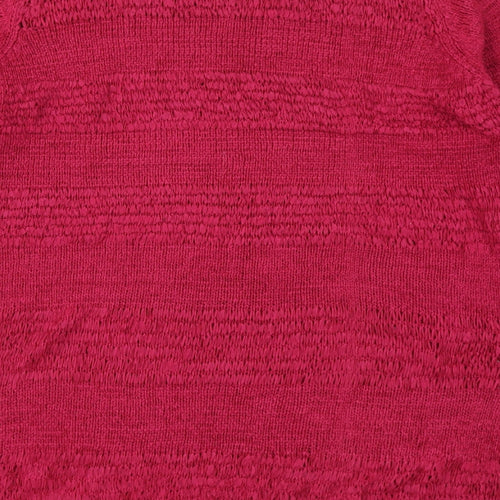Savoir Womens Pink  Knit Pullover Jumper Size 18