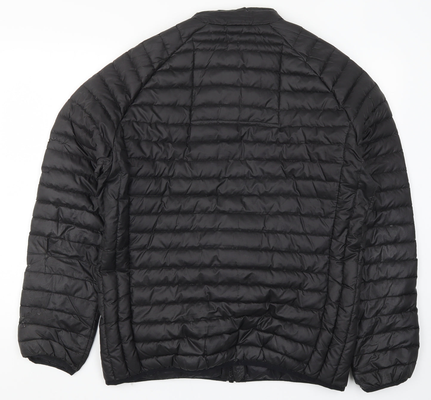 Superdry Mens Black   Quilted Coat Size XL