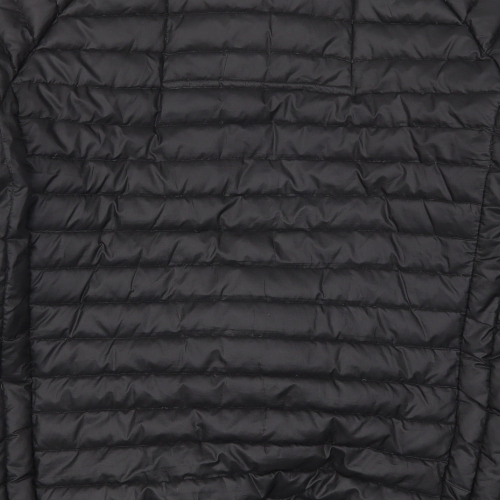 Superdry Mens Black   Quilted Coat Size XL