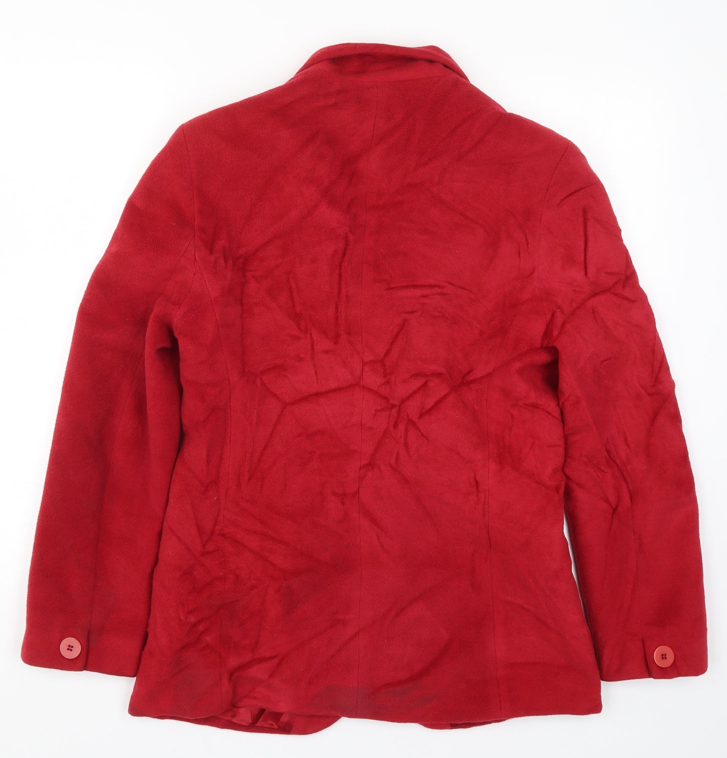 Whistles Womens Red   Pea Coat Coat Size 12