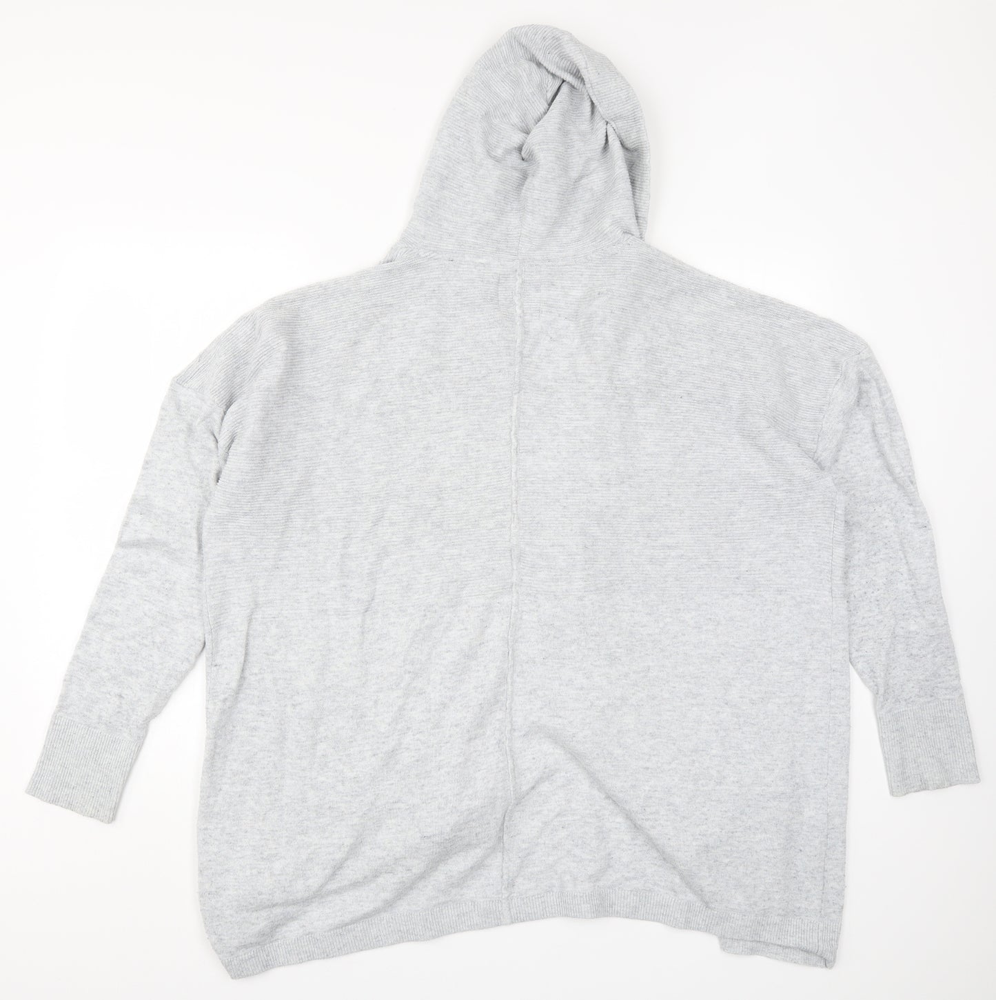 Mantaray Womens Grey  Knit Cardigan Jumper Size 22
