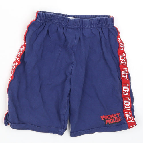 NEXT Boys Blue   Sweat Shorts Size 5-6 Years - Mickey Mouse Loungewear