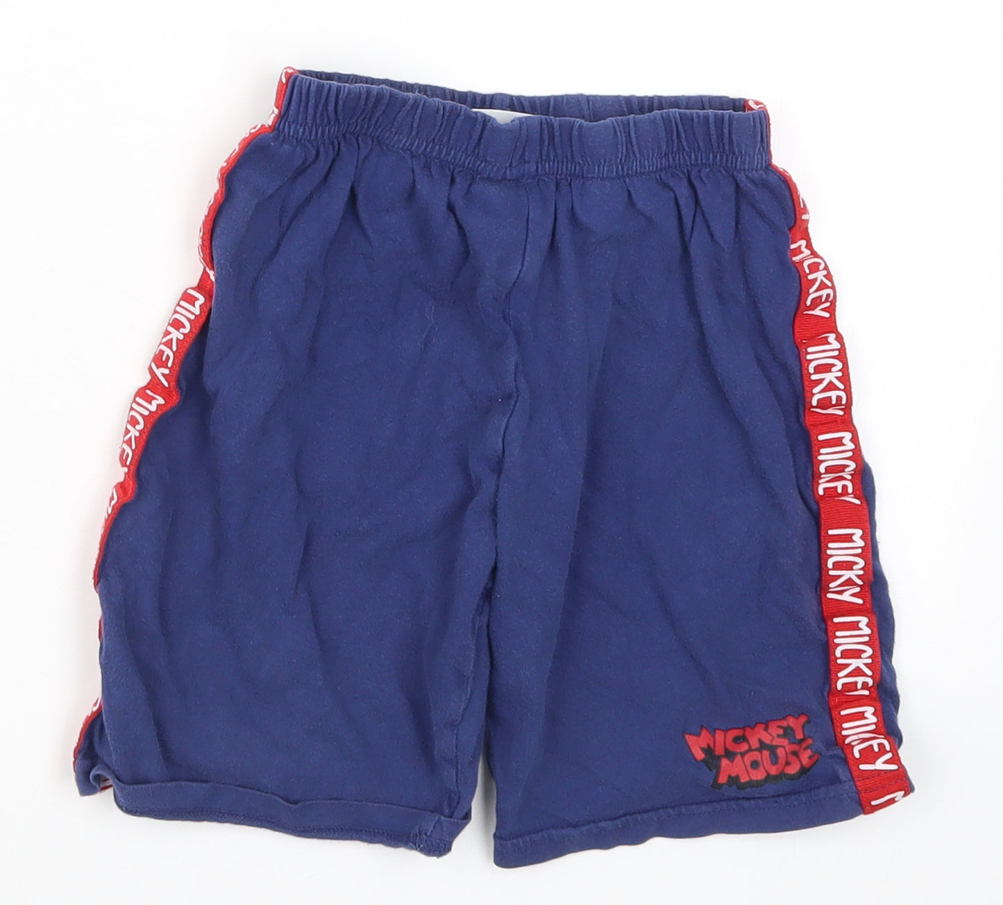 NEXT Boys Blue   Sweat Shorts Size 5-6 Years - Mickey Mouse Loungewear