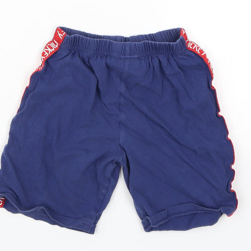 NEXT Boys Blue   Sweat Shorts Size 5-6 Years - Mickey Mouse Loungewear