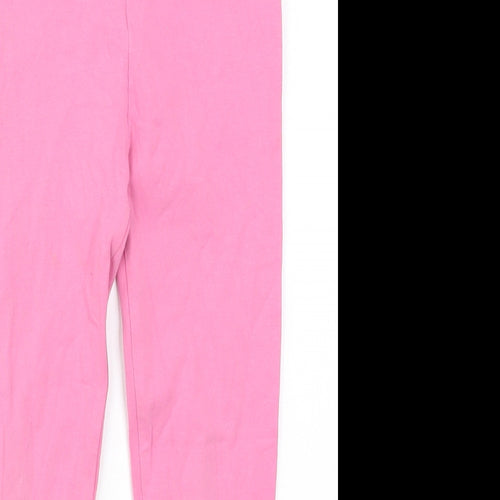 George Girls Pink   Carrot Trousers Size 7-8 Years