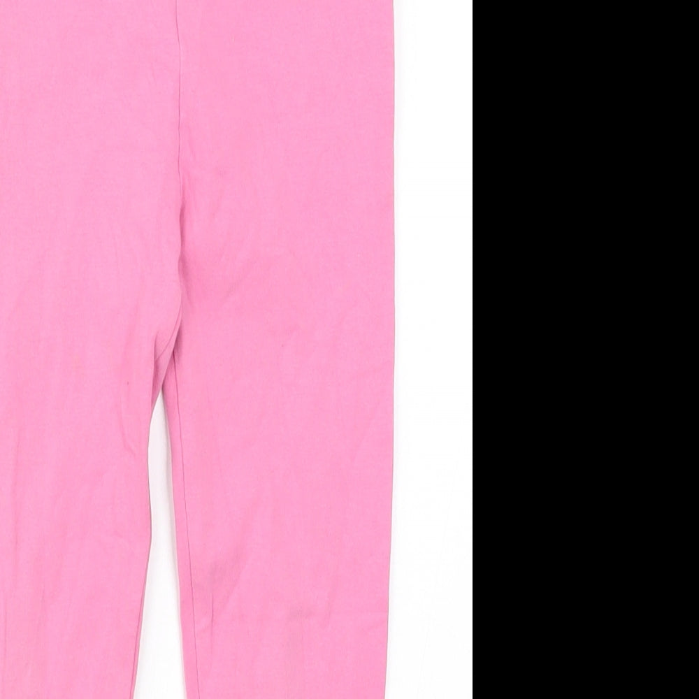 George Girls Pink   Carrot Trousers Size 7-8 Years